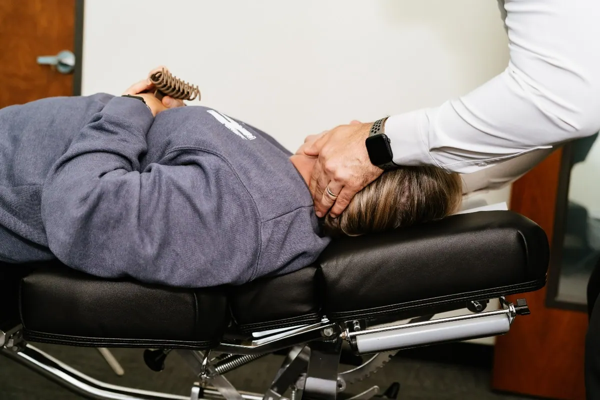 Dr. Brent Johnson treat patients neck pain