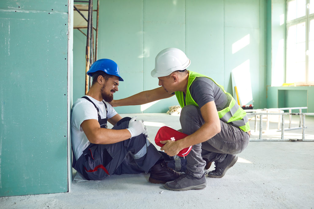 he help his worker who got work injury